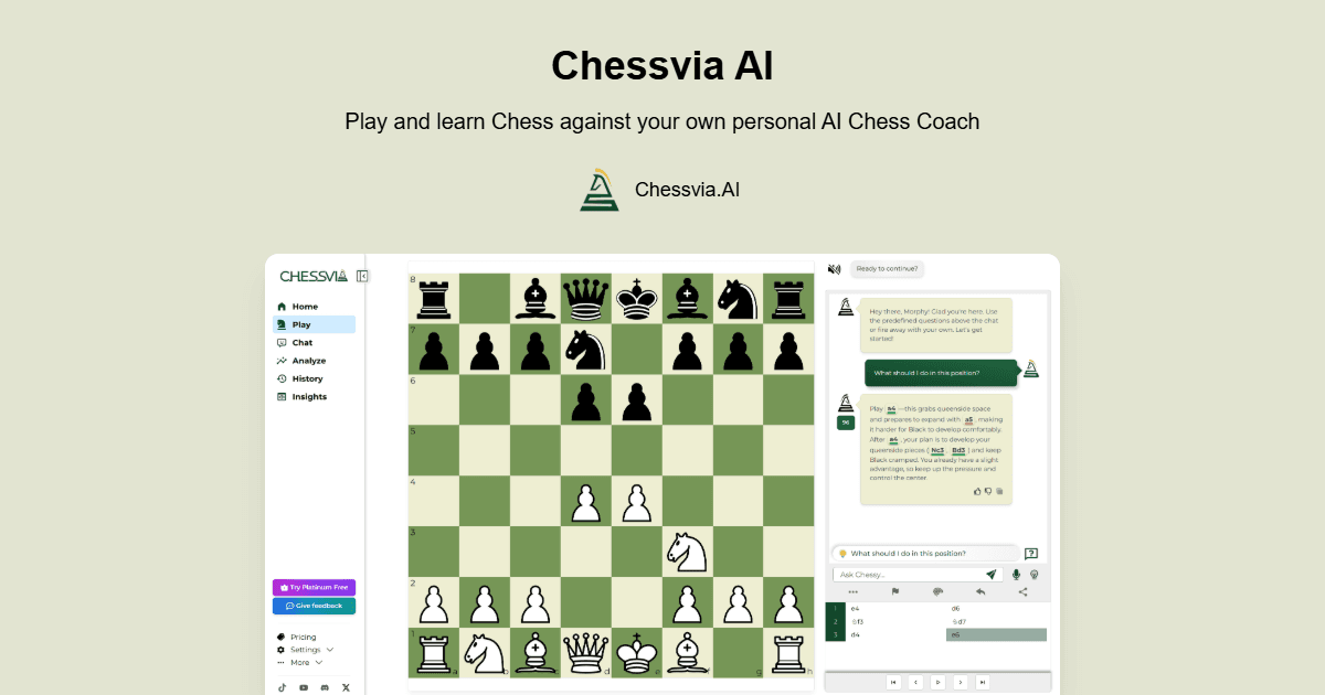 Caissa AI Chess Coach vs Chessvia: Honest 2026 Comparison