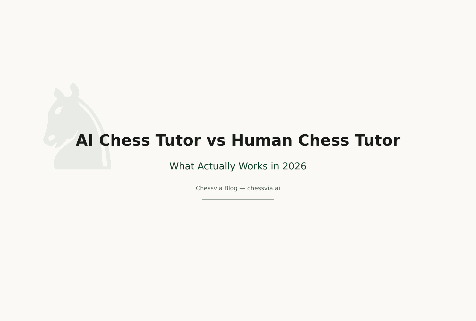 Chess Tutor vs AI Chess Coach: What Actually Works in 2026